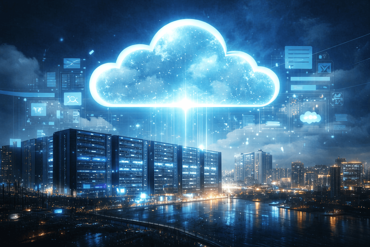 السحابة والبنية التحتية